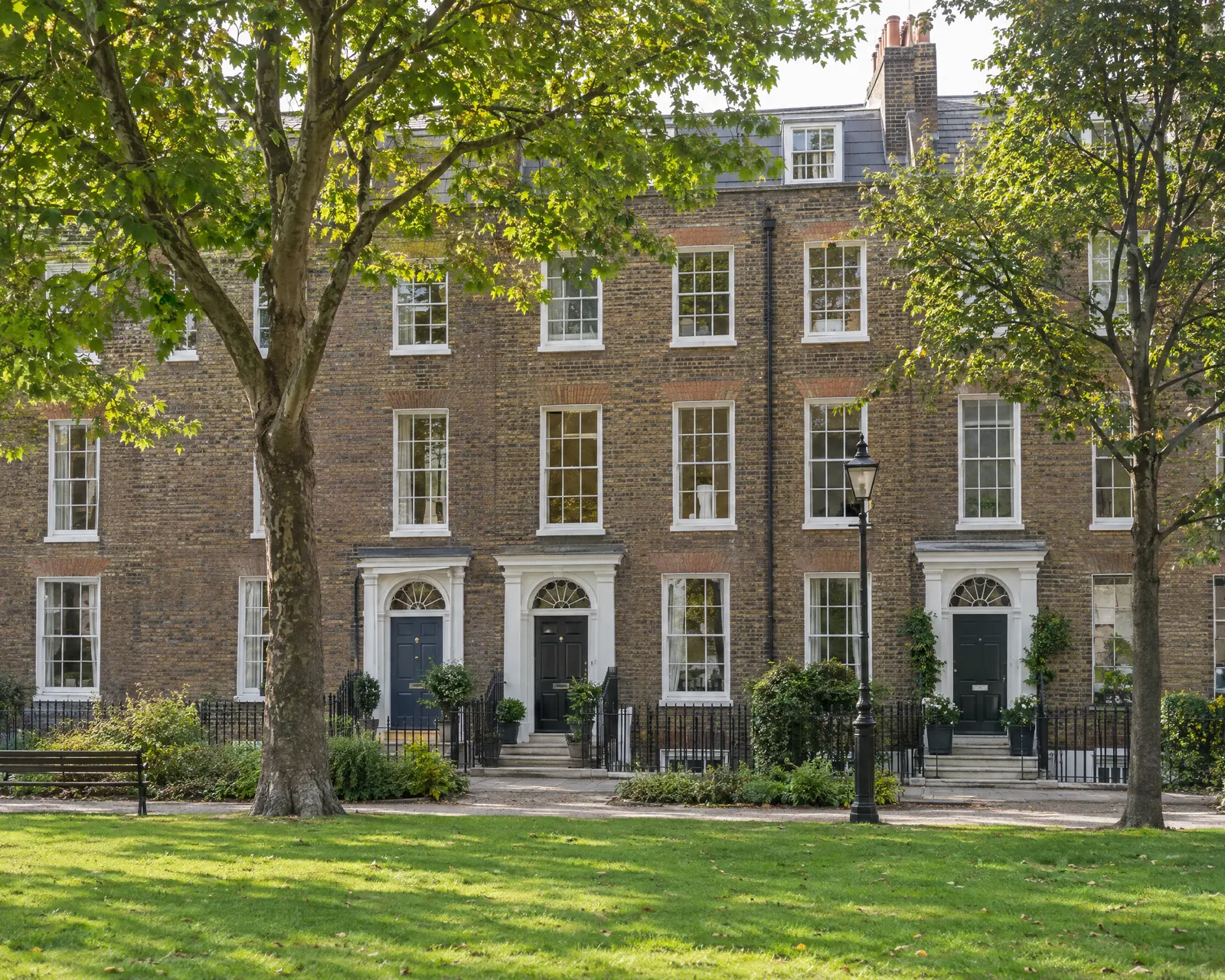 Period houses on a West London street